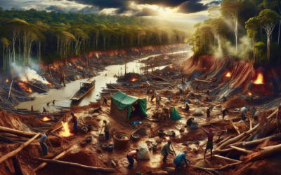 Impactos Devastadores do Garimpo Ilegal em Áreas Protegidas da Amazônia