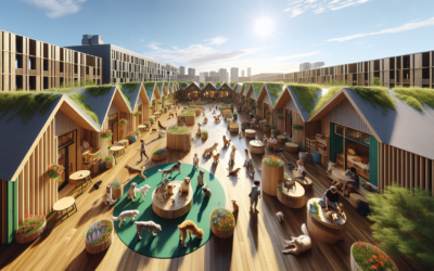 Casinhas Sustentáveis Feevale: Inovação Universitária para Bem-Estar de 120 Cães em ONG